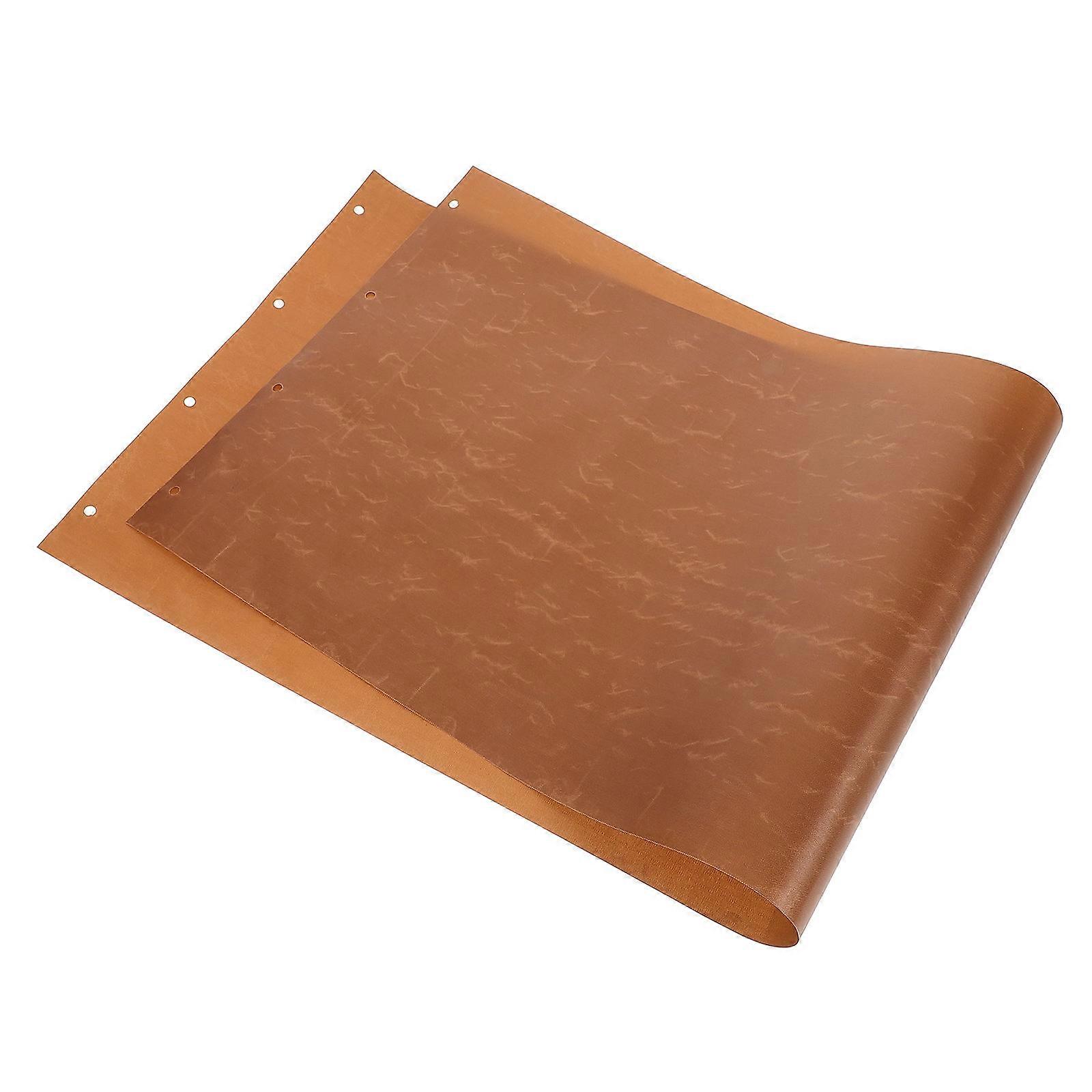 Non-Stick Pizza Peel Slider Cloth High-Temperature Resistant Kitchen Tool Orange 82.00X29.50X0.10CM 1Set