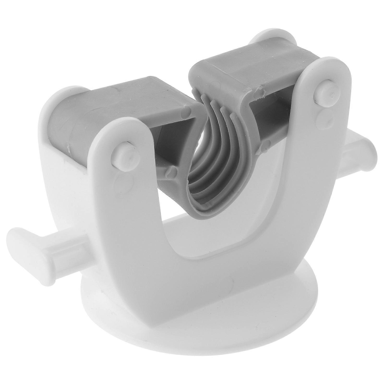 Mop And Broom Holder Wall Mounted Self Adhesive Kitchen Racks 2Pcs