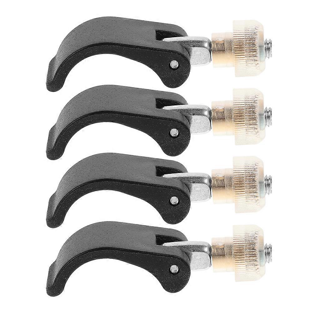 Backpacking Accessories Trekking Pole Lock Outdoor Enthusiasts Hiking Camping Mountaineering 4Sets