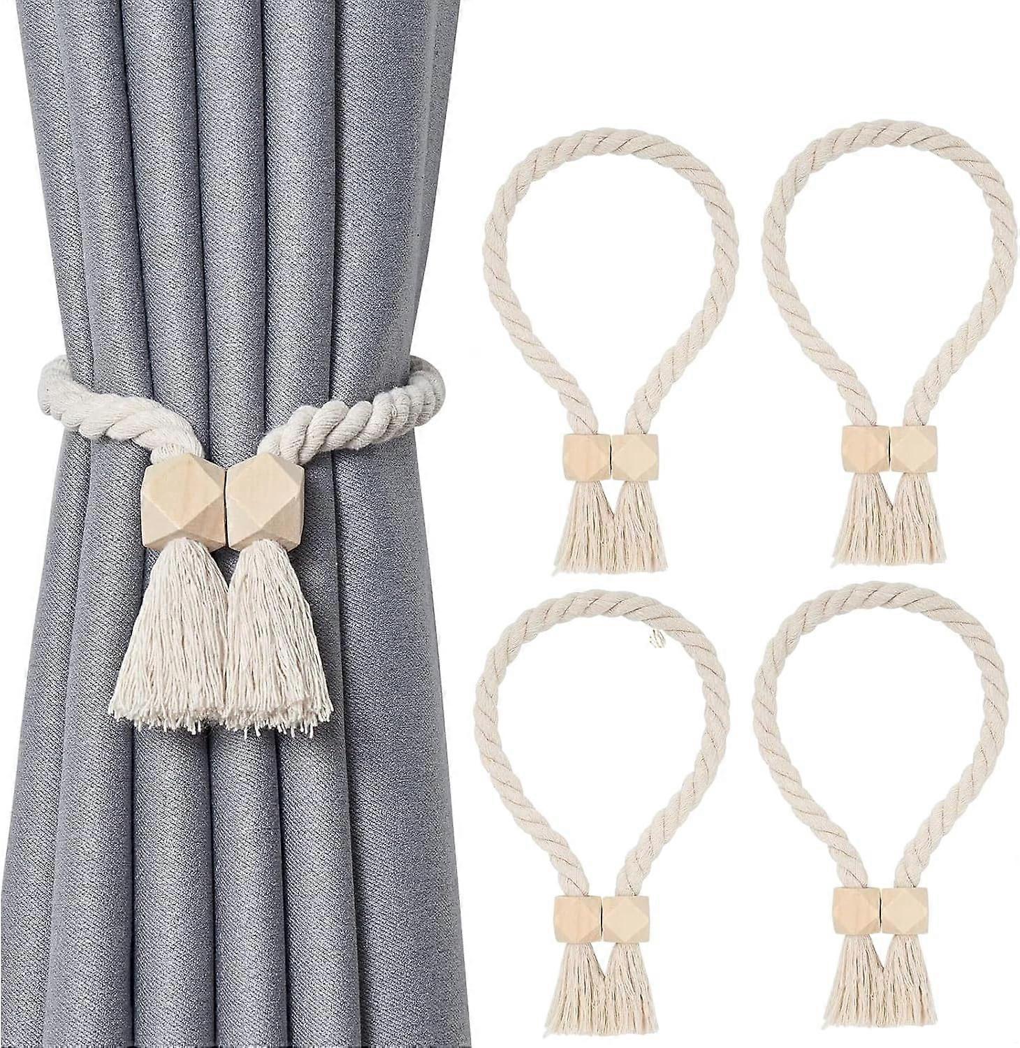 4 curtain ties    curtain fasteners