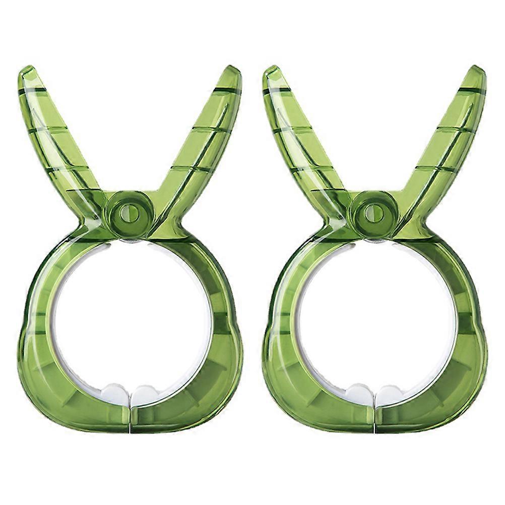 Clothes Pins Windproof Holds Clothes Securely for Traveling Plastic Material 2Pcs