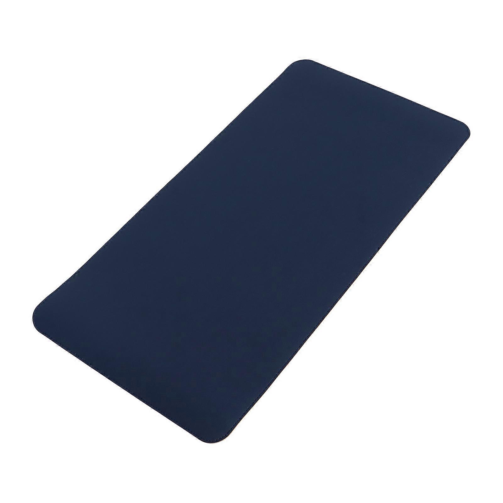 Gaming Keyboard And Mouse Pad Double-Sided Nonslip Large Gaming Mouse Pad Table Protector Smooth Movement Navy Blue 60x30cm 1Set