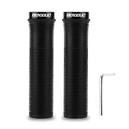 1 Pair Soft Rubber Handlebar Cover Camouflage Print Soft Anti-Skid Bicycle Handlebar Grips Ergonomic Design MTB Handlebar Grips