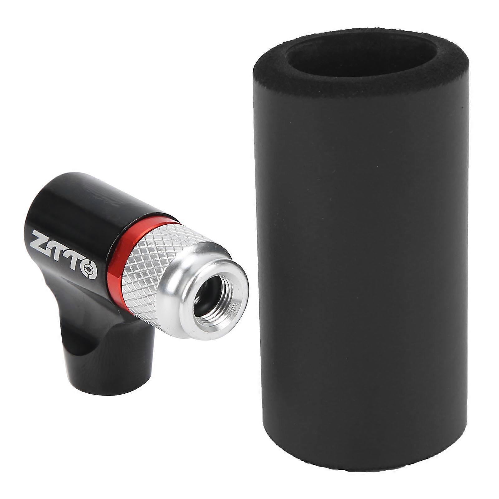 Pompe à pneu de vélo de montagne, gonfleur de CO2 portable avec manchon isolé