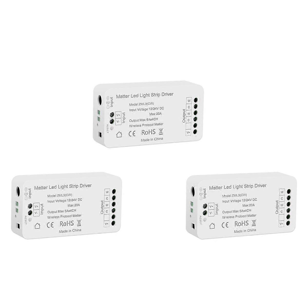 Matter Wifi LED Strip Light Controller CW Controller