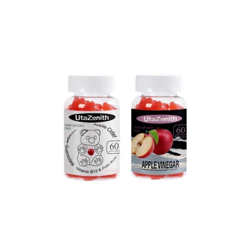 Apple Cider Vinegar Gummies (with Vitamin B12), Combination Pack