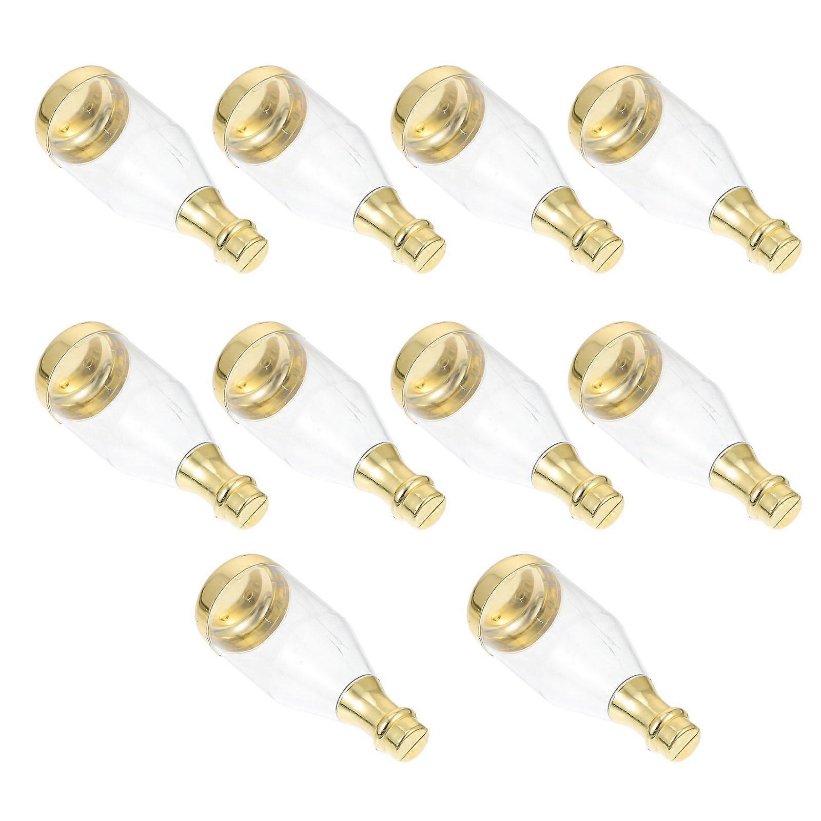 Golden Candy Storage Holders for Home Made of and PP Perfect for Candies and Snacks 10pcs
