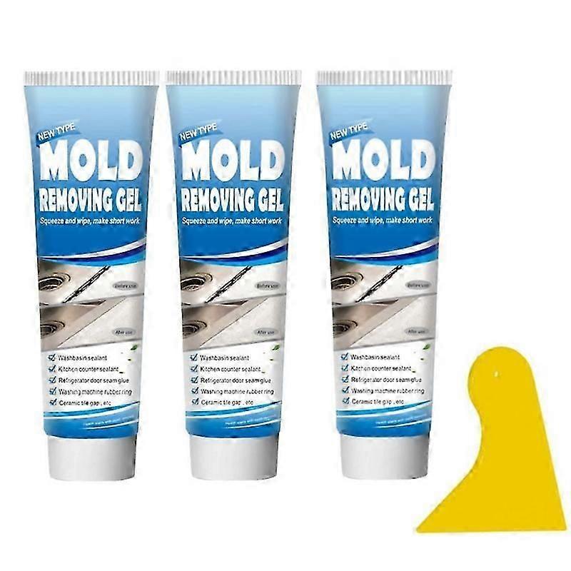 3 مجموعات عالية الجودة فعالة تركيبة السلامة الصنابير الأحواض مزيل الجص جل العفن أداة تنظيف العفن السحر المتطرفة جل