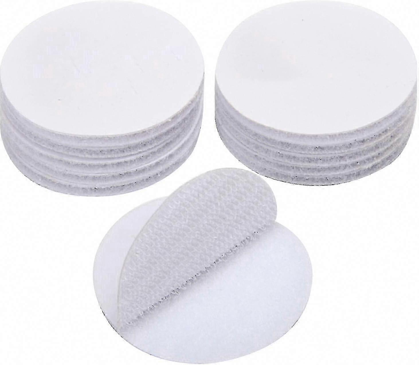 300 Pairs 10mm Round Dot Hook and Loop Tape Self Adhesive Fastener Dots