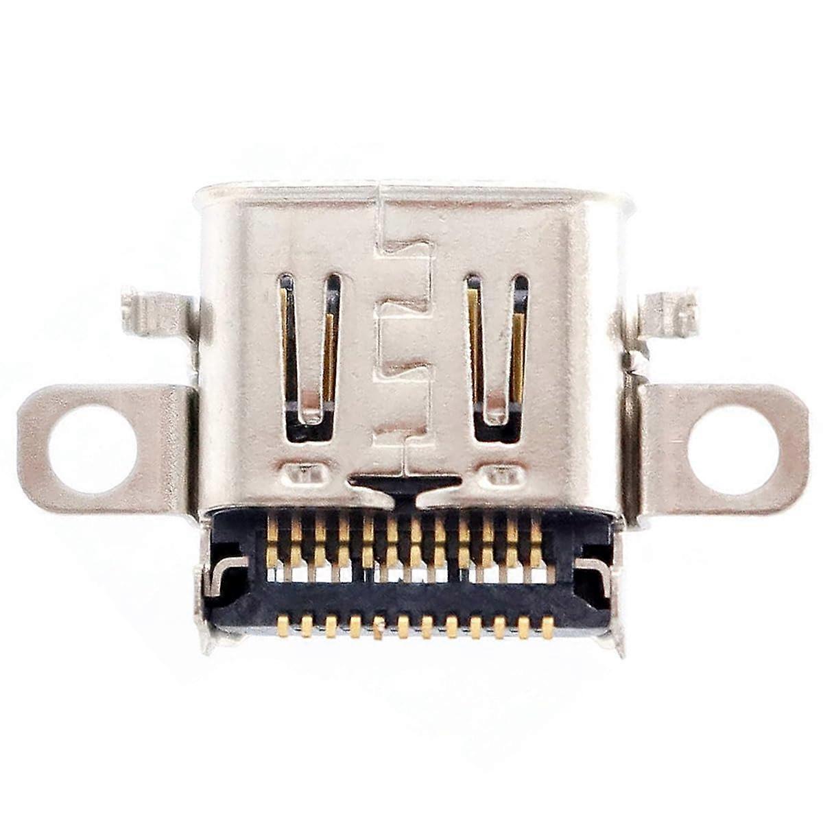 Replacement Plug Compatible with Nintendo Switch OLED HEG001 N.1 Charging Port Input TypeC Jack Plug USB Data