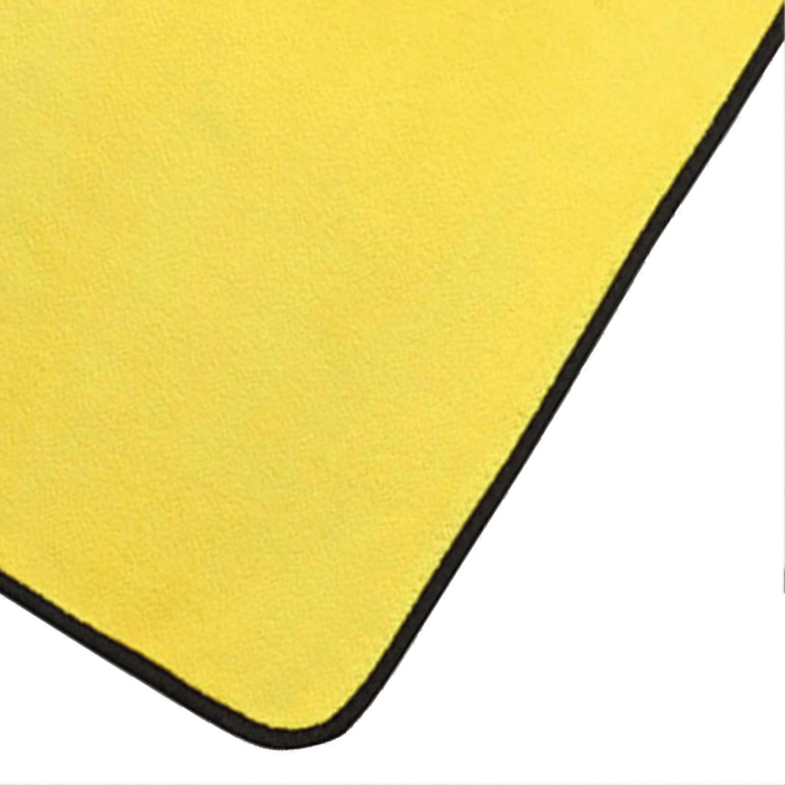 Tire Dressing Applicator Pad Soft Scratch Free Yellow Black Multifunctional Wax Buffing Pads for Automotive Care