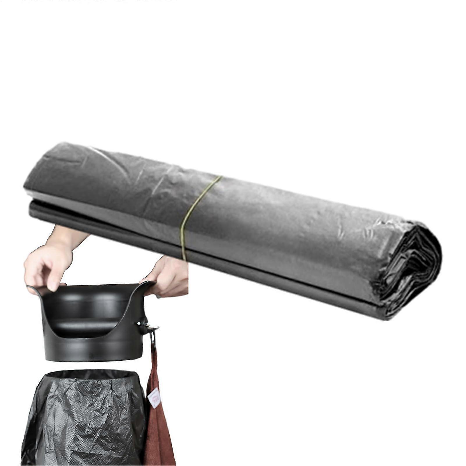 Knockbox Coffee Grounds Waste Bin - Reusable Trash Bag for Cafe Tools, Bundled Container, Bar Station Accessories