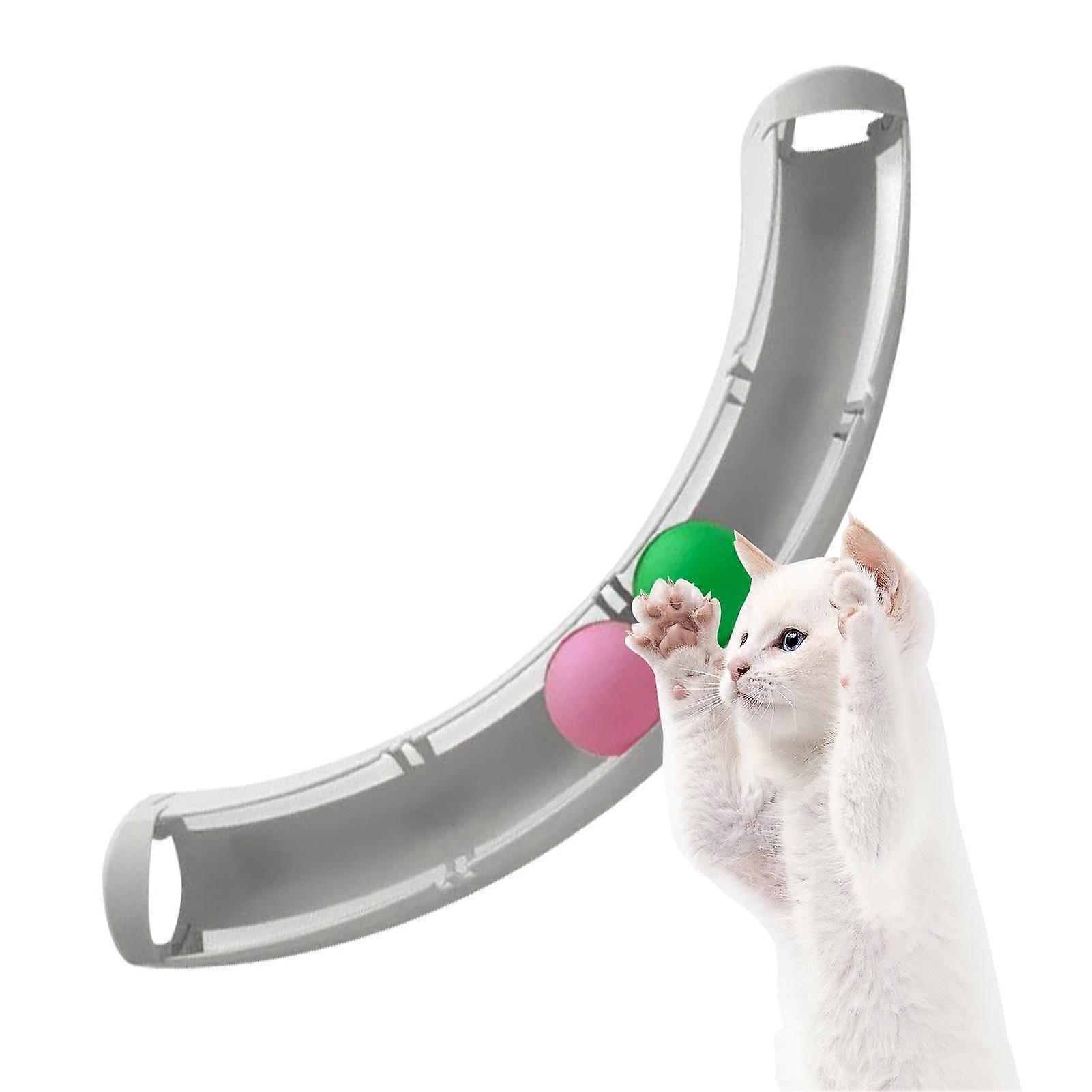 Cat Tracking Toy, Interactive Exercise Toy for Kittens, All Breed Training Tool, Mental Stimulation Pet Accessory