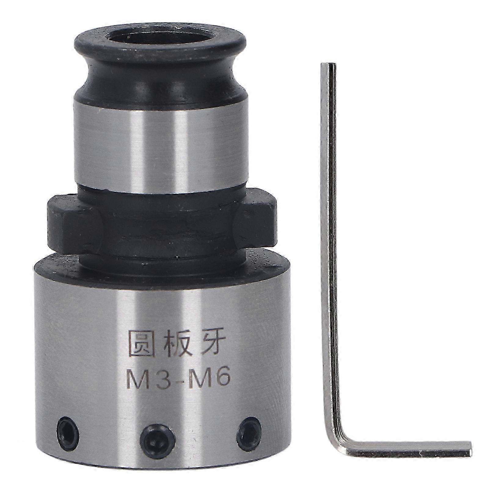 Round Die Chuck with Hex Wrench Carbon Steel Male Thread Die Collet Threading Lathe Tool������ijƷ��