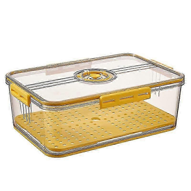 Bread Box Time Recording Food Storage Container BPA Free Transparent Airtight Food Organizer