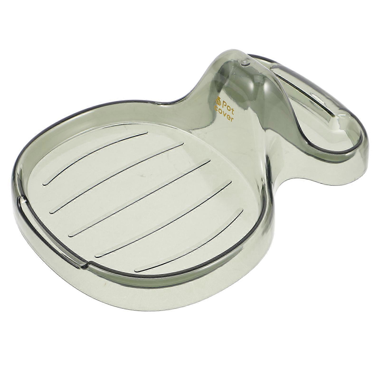 Pot Lid Holder Plastic Kitchen Utensil Organizer for Lids, Spatulas, Chopsticks, Space Saving Rack, Easy to Clean, Elegant Design for Tidy Kitchen