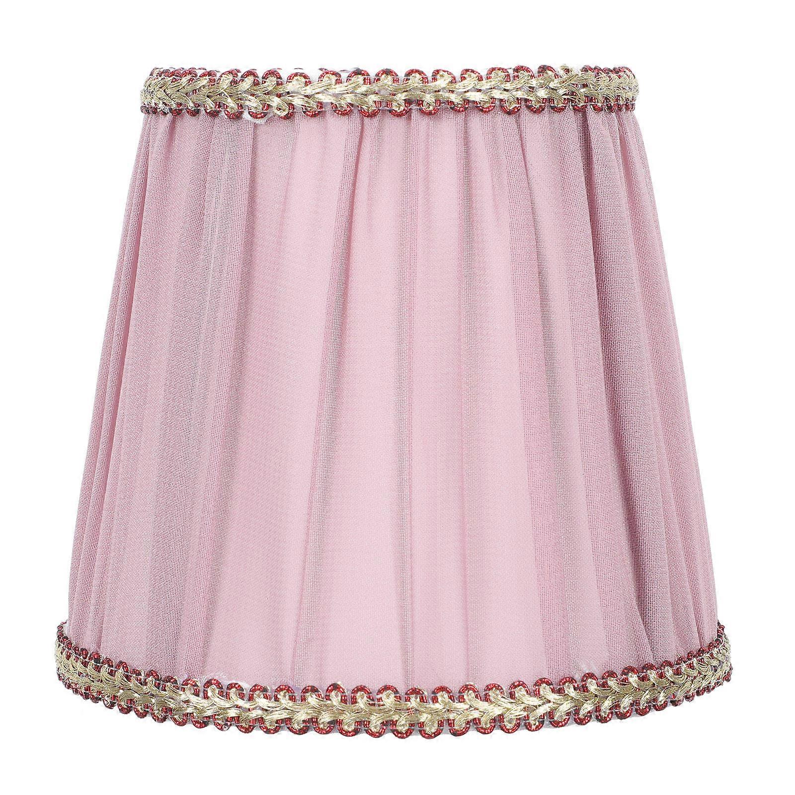 テーブルランプとフロアランプのスタイリッシュな紫色のシフォンランプシェードの交換品 – 温かみのある周囲照明とモダンな部屋の装飾のための耐久性のあるブラケットデザイン