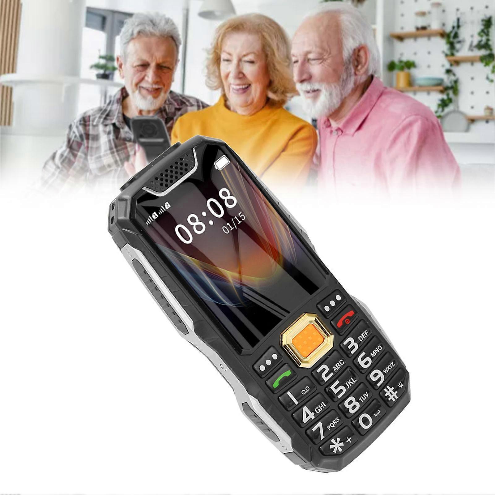 Big Button 2G Senior Cell Phone Dual SIM Card 2400mah Unlocked Cell Phone for Elderly