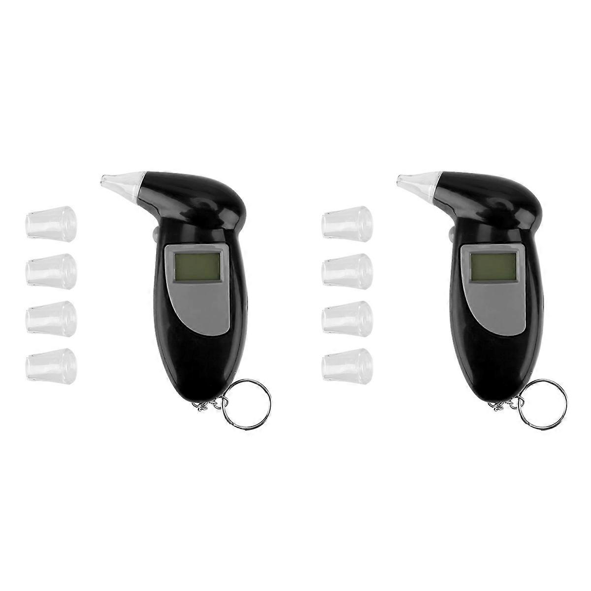 Portable Breath Alcohol Tester Handheld Breathalyzer Alcotest Test