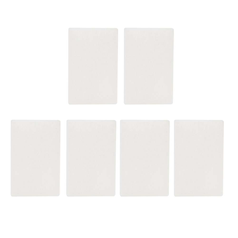 6pcs Professional Respirator Particle Dust Filter Cotton Replacement Filter Accessory