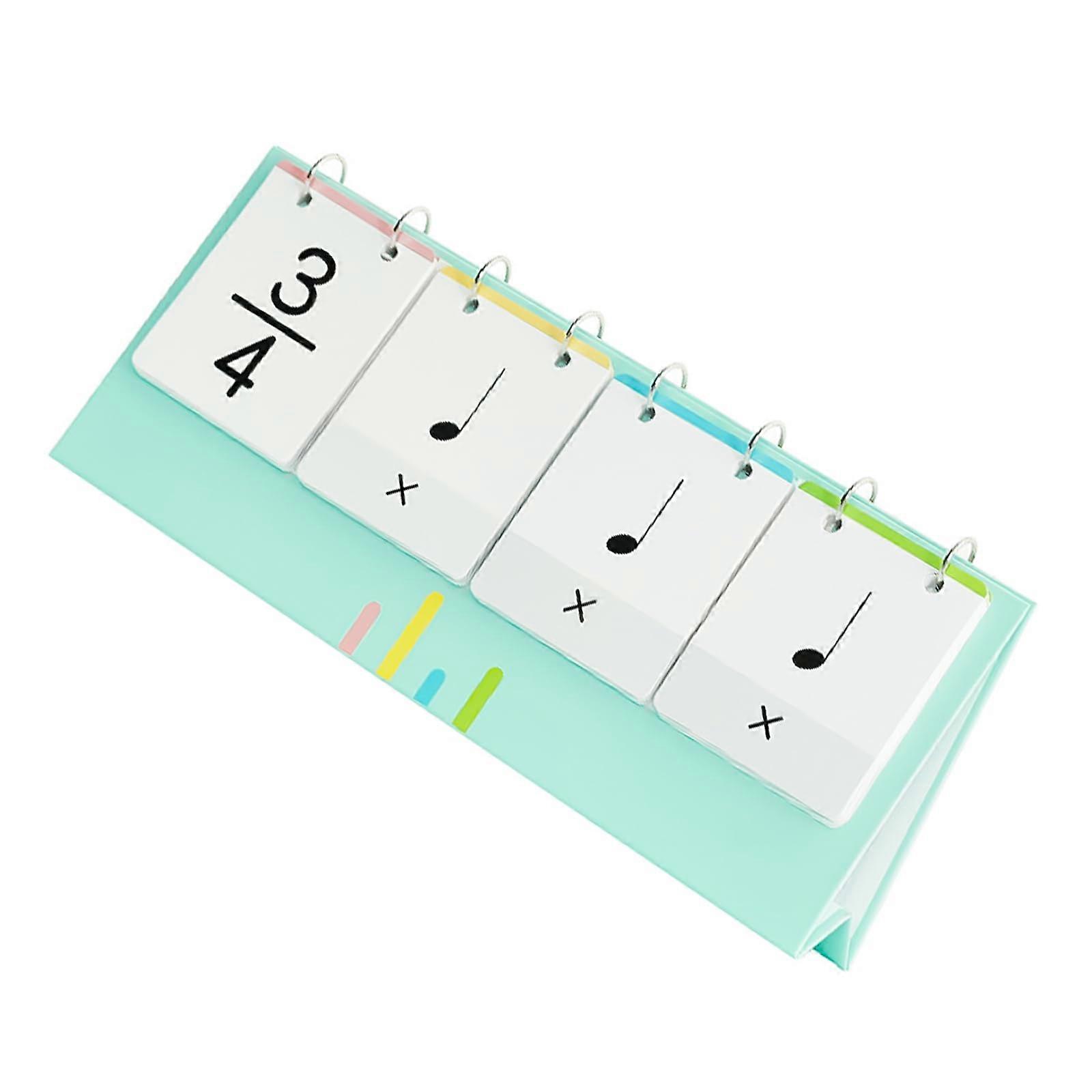 Piano Rhythm Training Cards, Music Rhythm Learning Tools for Beginners, Music Students, Easy to Use