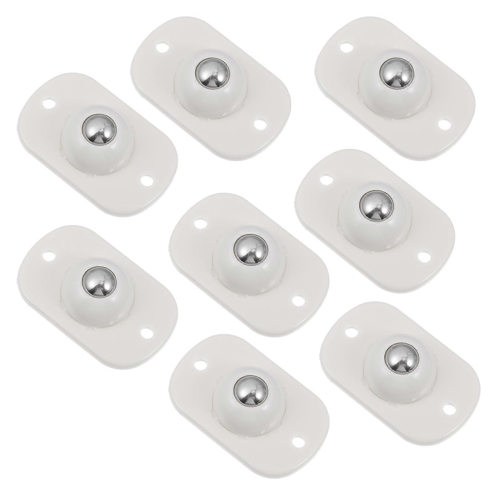 Stick On Caster Wheels Practical Sticky Casters For Storage Rack Easy Installation 8Pcs