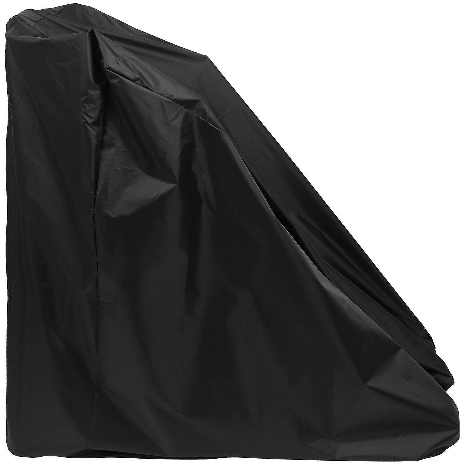 Durable Treadmill Cover for Home Gym Black Protective Cover with Drawstring for Dust and Scratch Protection