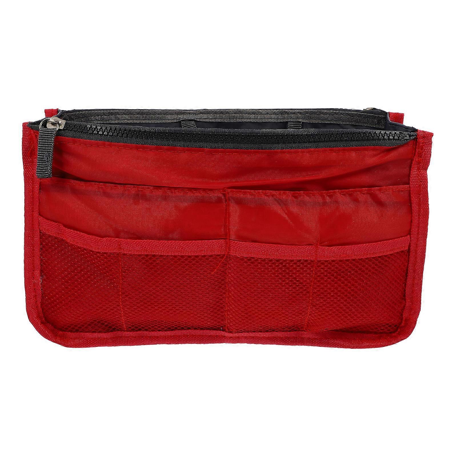 Nylon Bag Liner with Large Capacity for Storage Red Craftsmanship Stylish and Durable