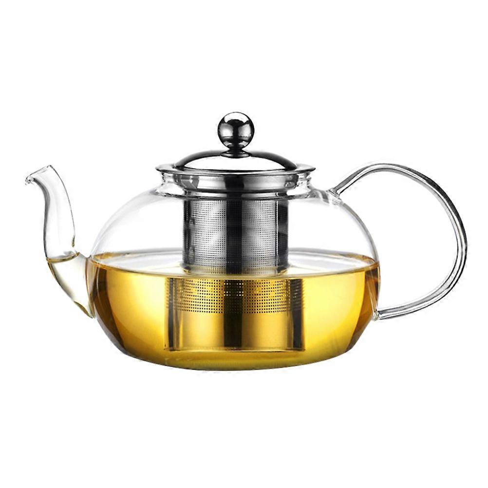 Here's a refined and appealing product description for your **1pc Heat Resistant Transparent Glass Teapot**:
### **1pc Heat Resistant Transparent