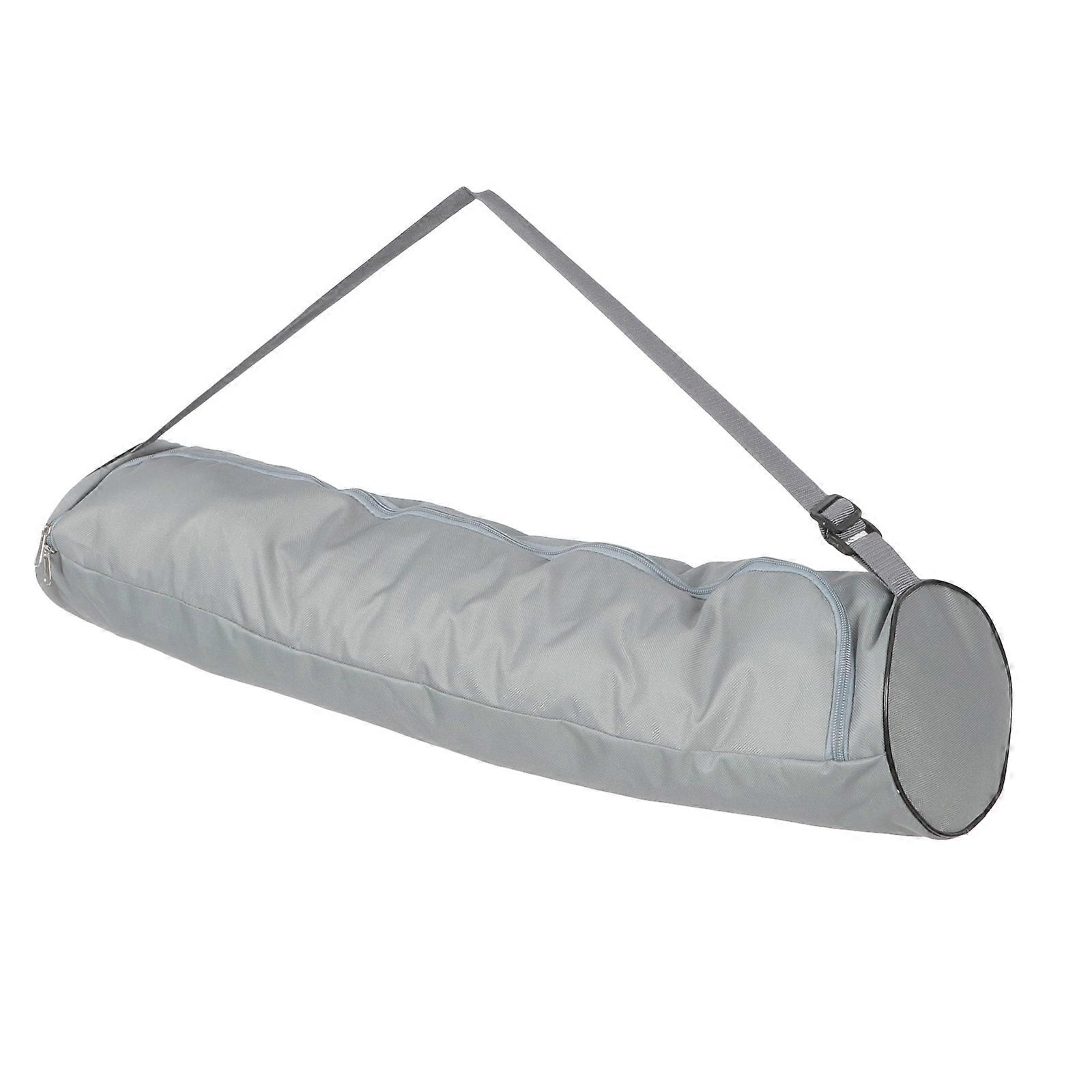 Fitness Yoga Multi-Function Tote Bag for Yoga Mat Storage (Light Grey)