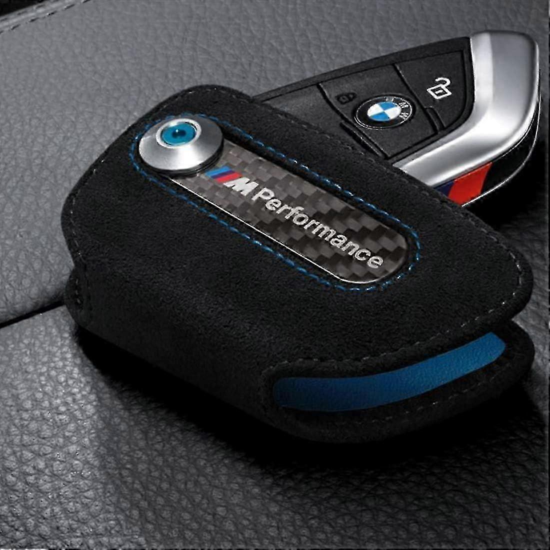 2025 Applicable à M Performance Cache-clés Alcantara pour BMW