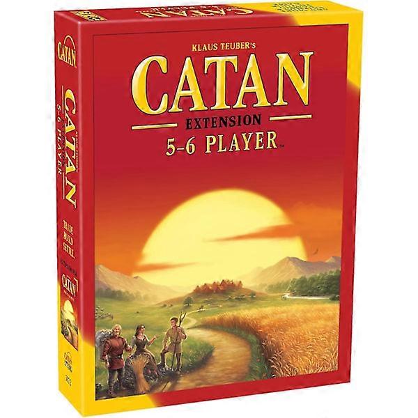 Board Game 5-6 Player Expansion - Expand Your CATAN Game to Accommodate More Players, Strategy Game for Adults