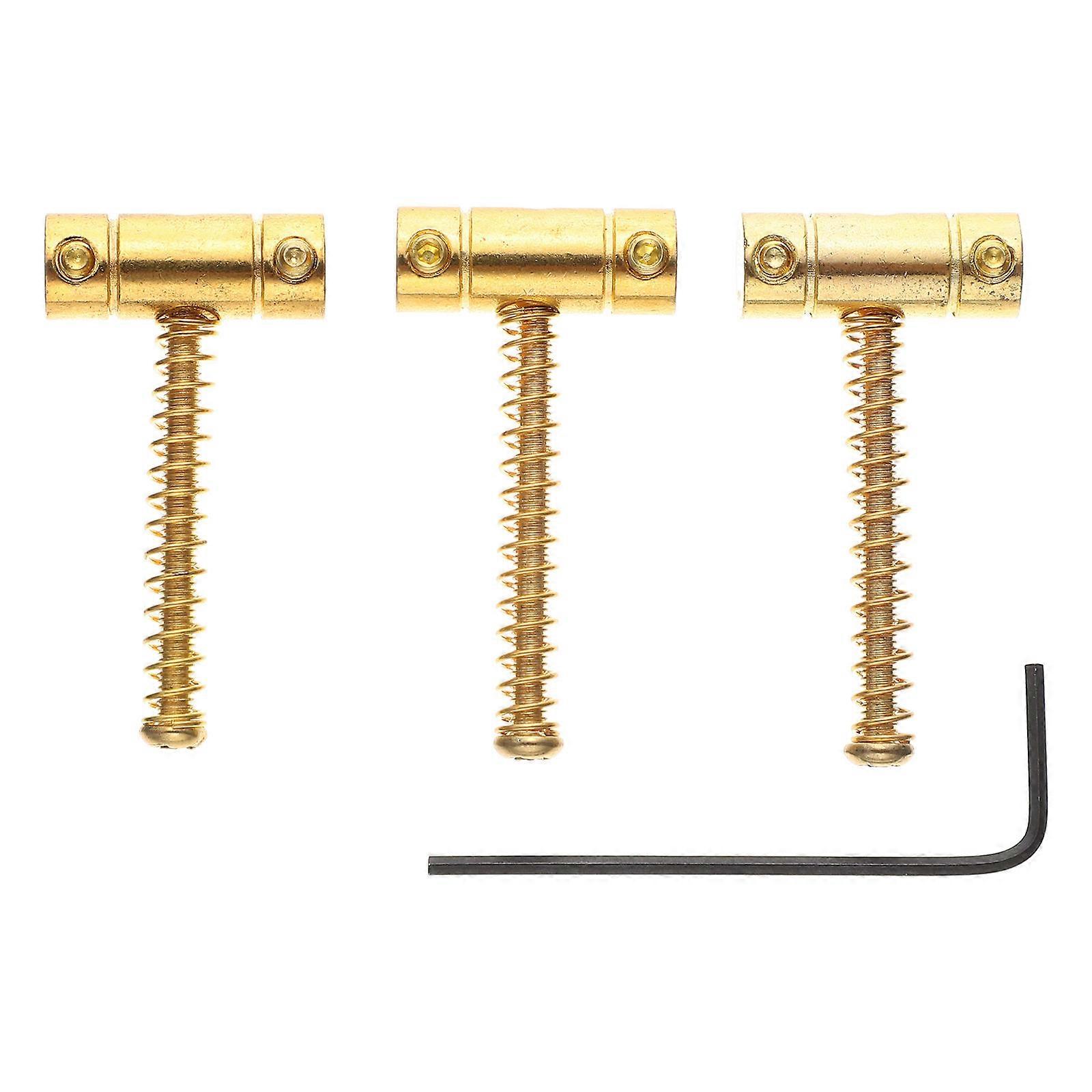 Guitar Special String Retainer Golden Guides For Maintenance And Performance Iron Material 4x2cm 1Set