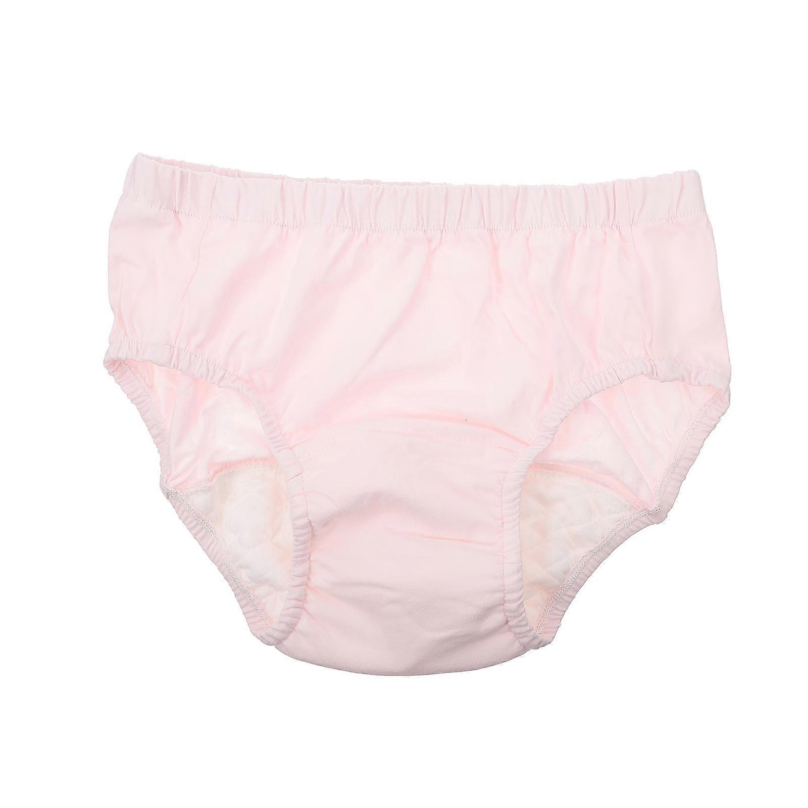 Washable Diaper with Comfortable Cotton for Home Use Pink High Absorption and Waterproof 1pc