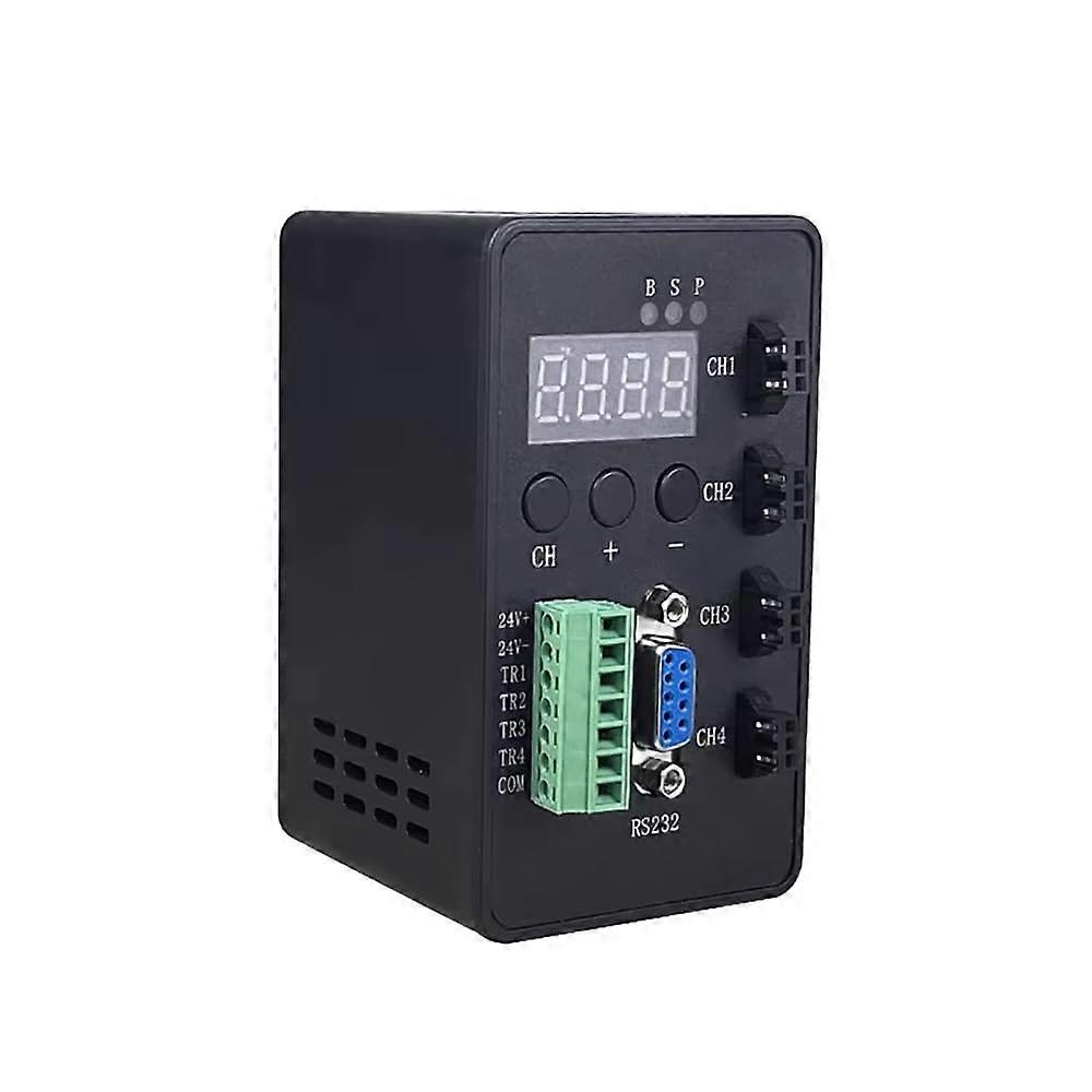 Adjustable strobe PWM controller for LED mini digital vision light source 4channel dimming control