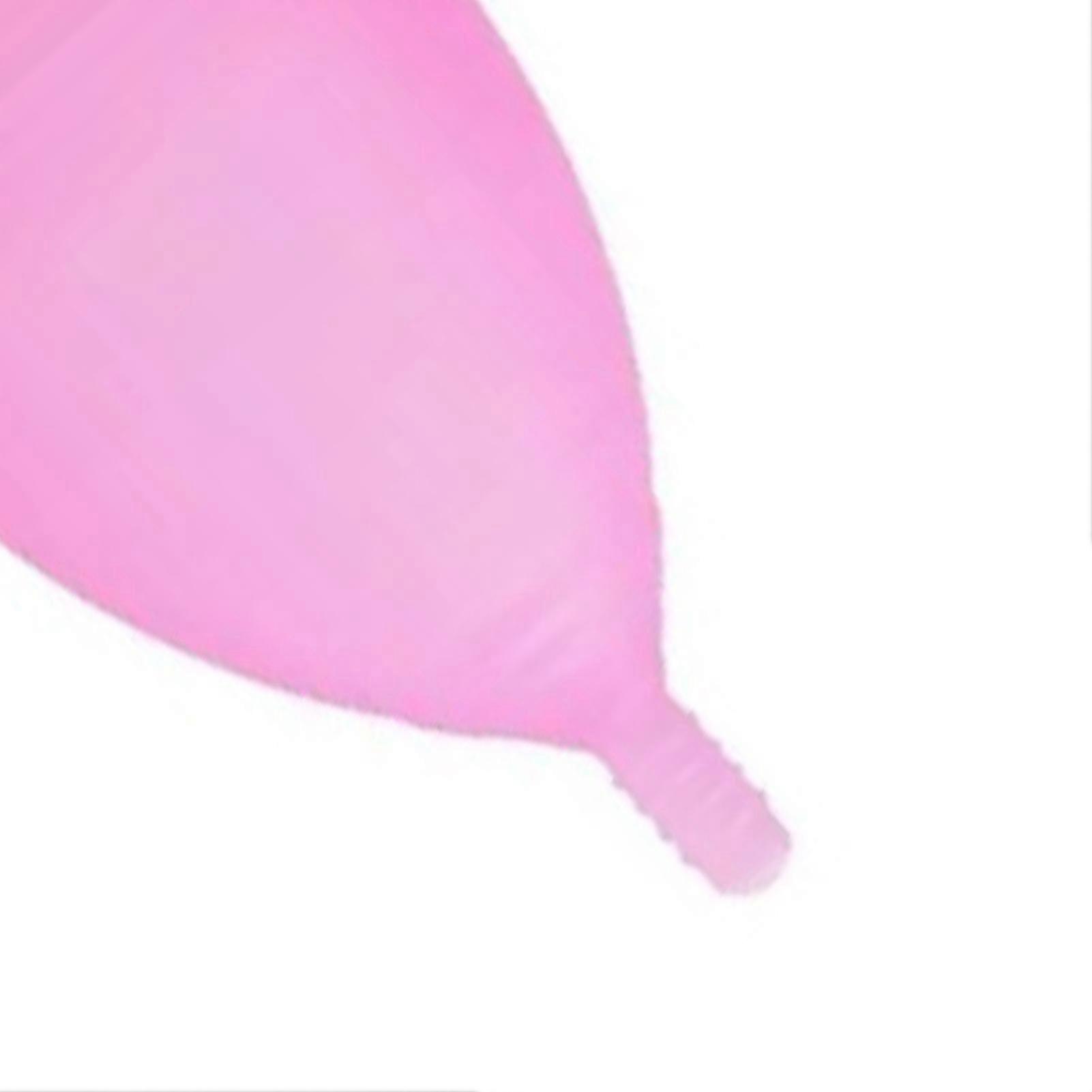 كأس الدورة الشهرية لينة سيليكون المرأة كأس الدورة الشهرية مرنة قابلة لإعادة الاستخدام كوب الدورة الشهرية للعناية بالجسم L 6.6x4.5cm / 2.6x1.77in 