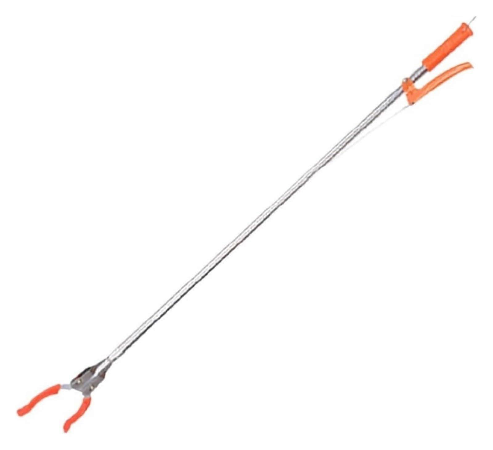 Gripping tongs, Foldable grabber, Trash picker, Pickup tool Gripping tool for trash Pickup stick Grabber 92cm Orange