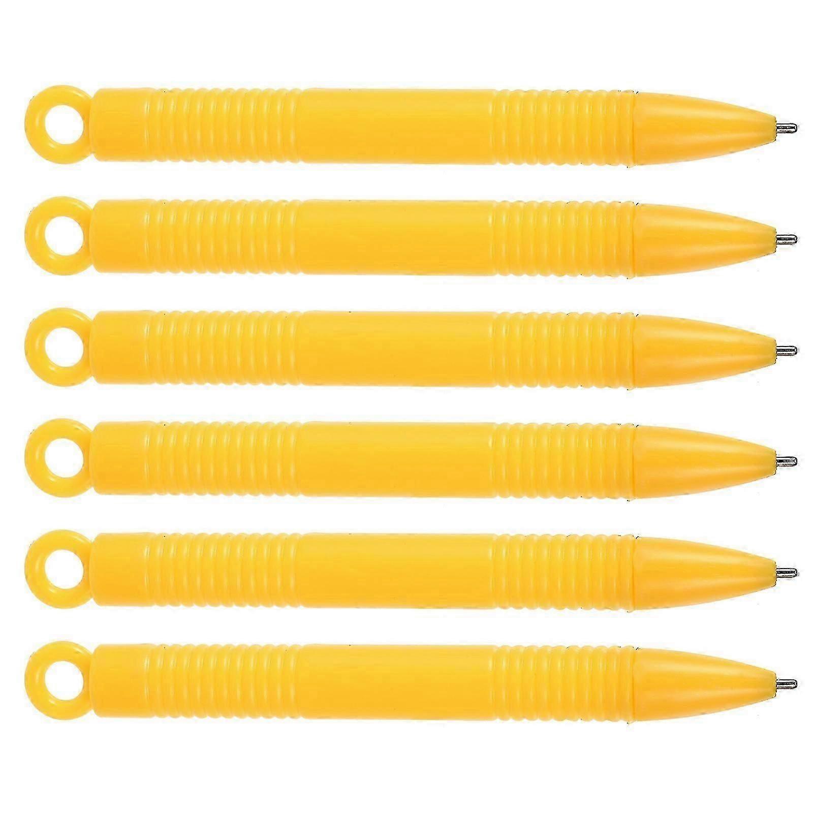 子供用マグネット式お絵かきボードペン 6本入り 赤ちゃんのお絵かきや音楽、書き込みアクティビティに楽しいアート落書きおもちゃ