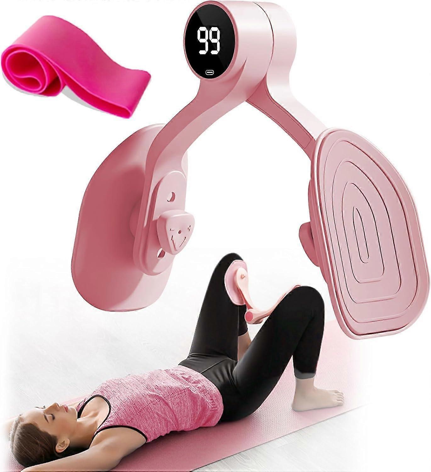 2025 Latest Thigh Master [2025 Upgraded Version] LED Pelvic Floor Exerciser 360° Thigh Master Thigh Exerciser Inner Thigh Exerciser