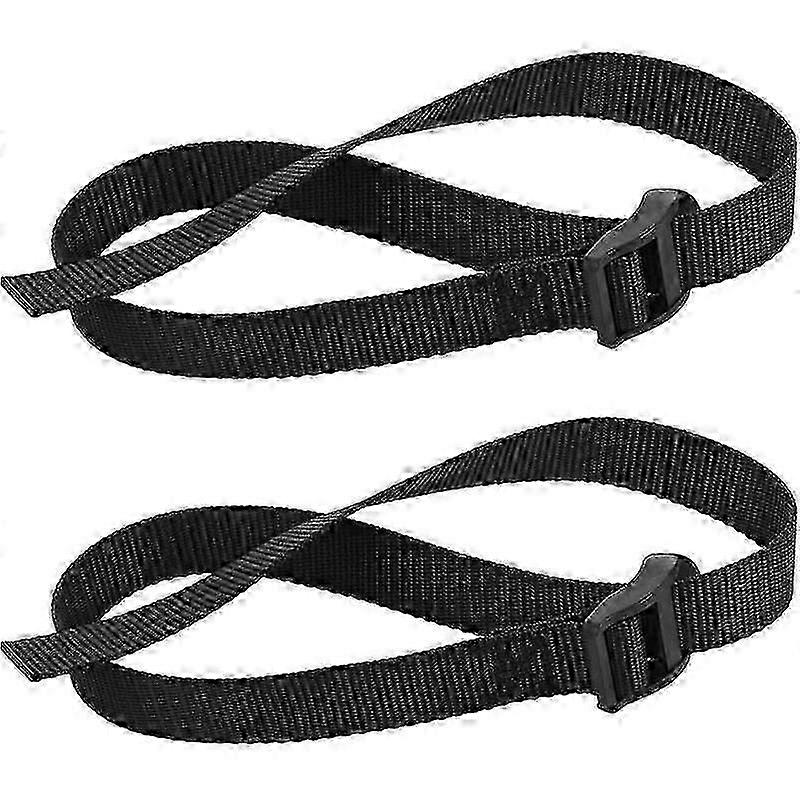 2-Pack Adjustable Rowing Machine Foot Straps, Multi-Function Fitness Aid Accessory