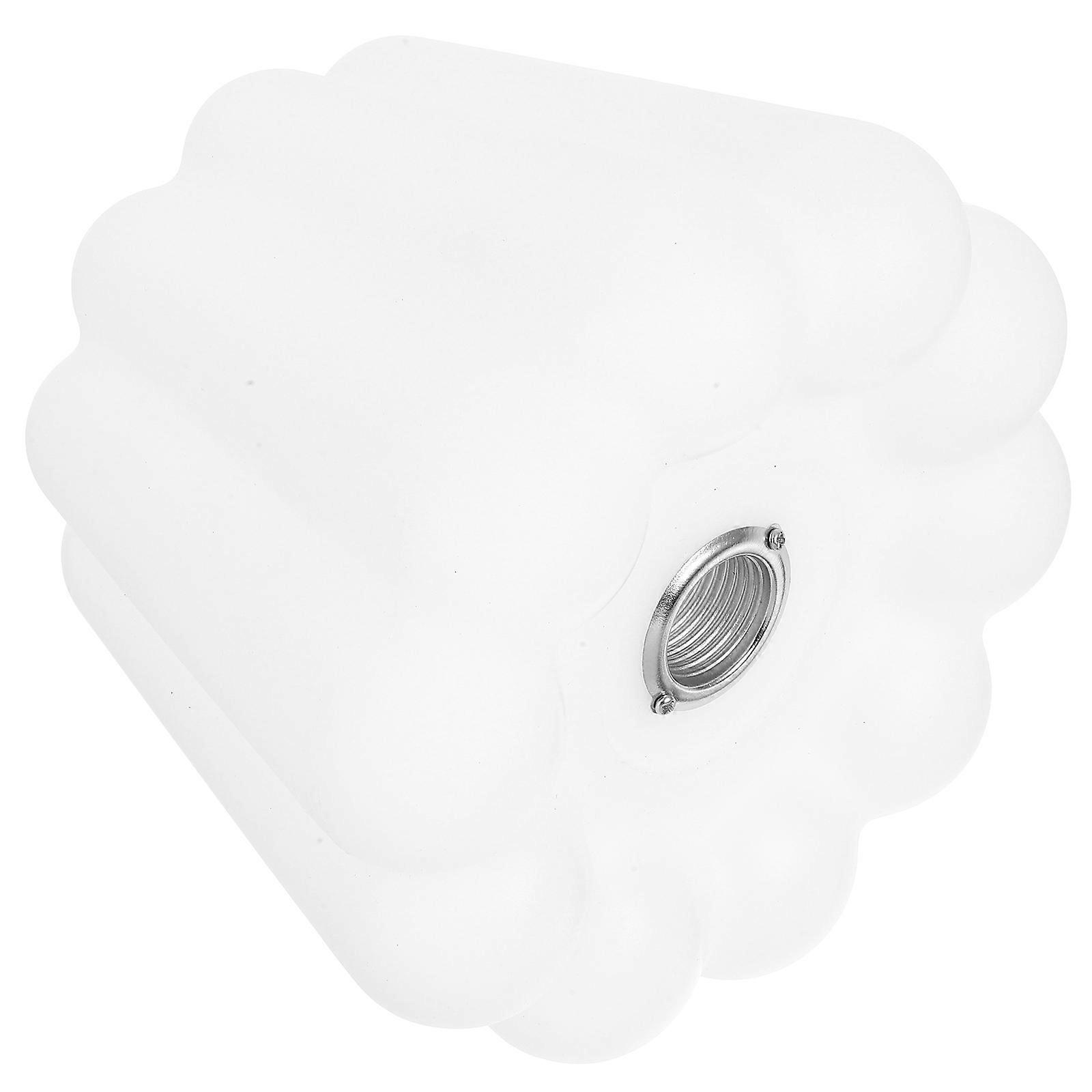 White Acrylic lampshade with G9 Interface for Table and Pendant Lamps Enhancing Home Decor 6.3 Inches