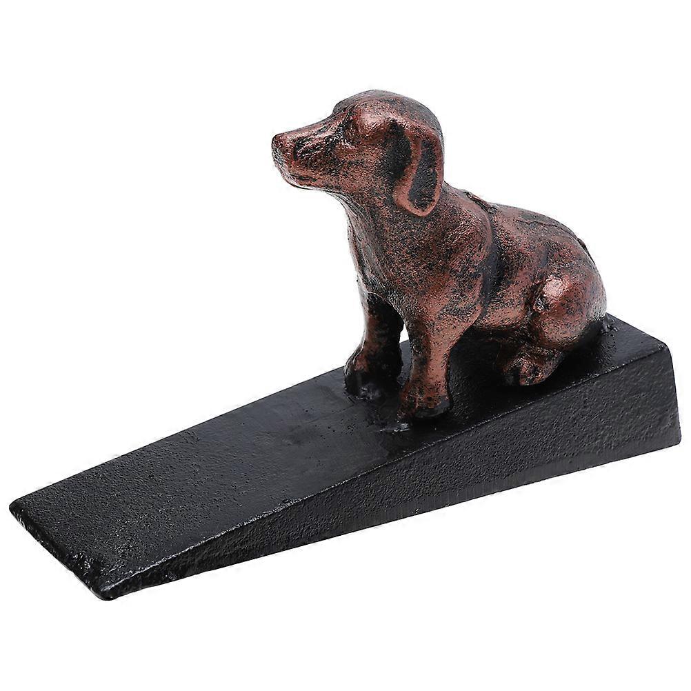 ユニークなドアストッパー鋳鉄手作りデザイン屋内使用ドアが突然閉まるのを防ぎます 15.00X9.50X5.00CM 1個