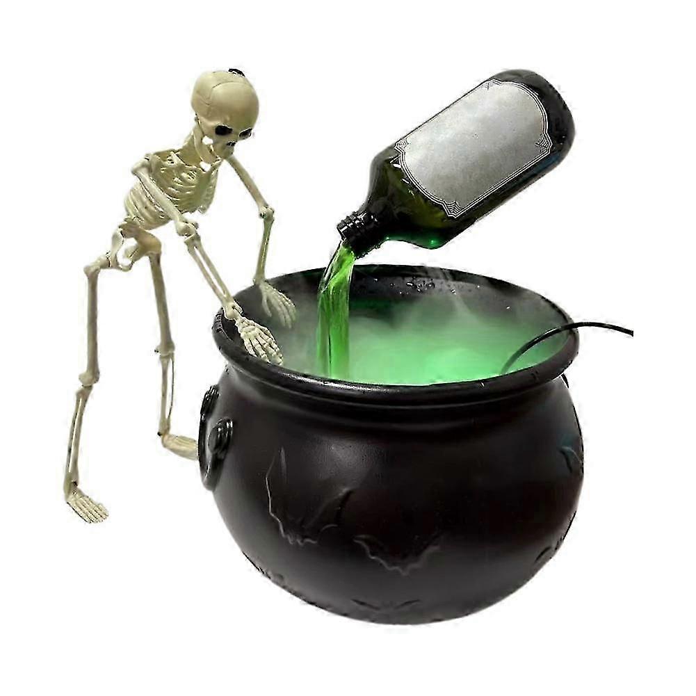 Halloween Decoration Magic Floating Potion Bottle & Diffuser Black Bat Bucket