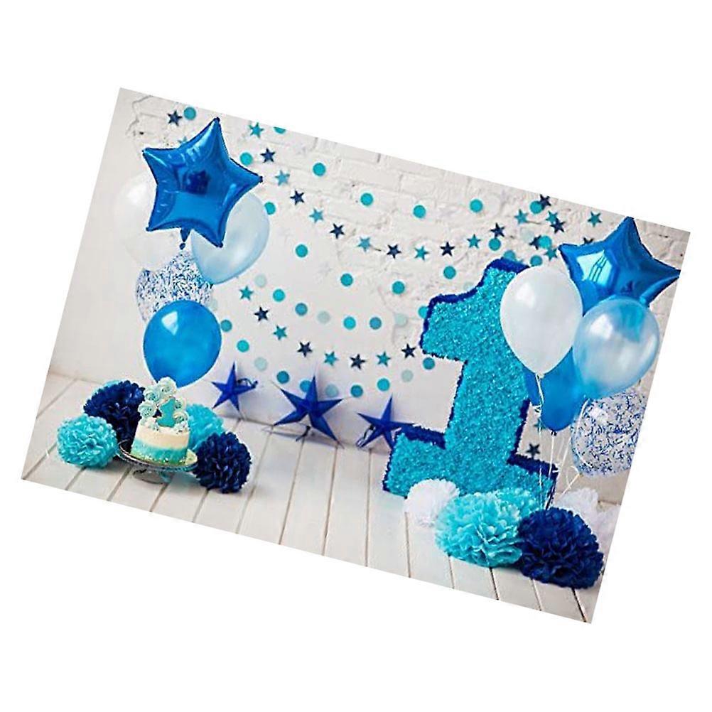 Rectangle Baby Photography Background Cloth for Toddlers One Year Old Birthday Style Perfect for Home Decor 1Pcs