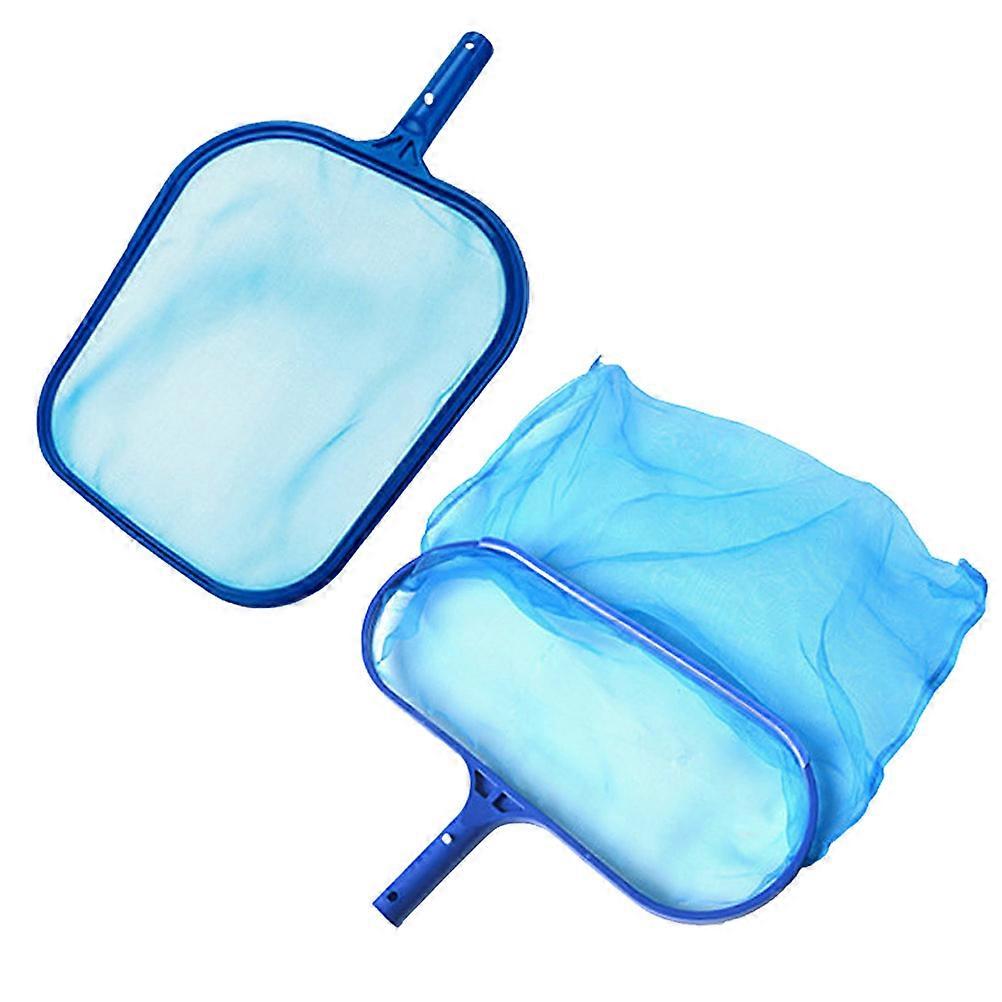 2pcs Swimming Pool Cleaning Nets Deep and Shallow Simple Leaf Nets