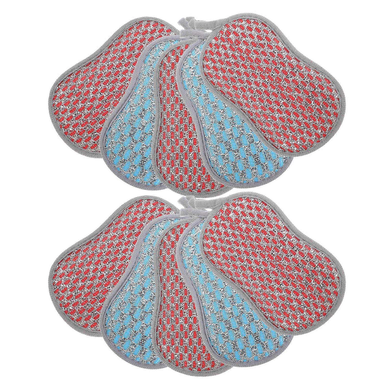 Dish Sponge Scrub Sponge for Dishwashing 10Pcs Multi-Use Kitchen Cleaning Sponges