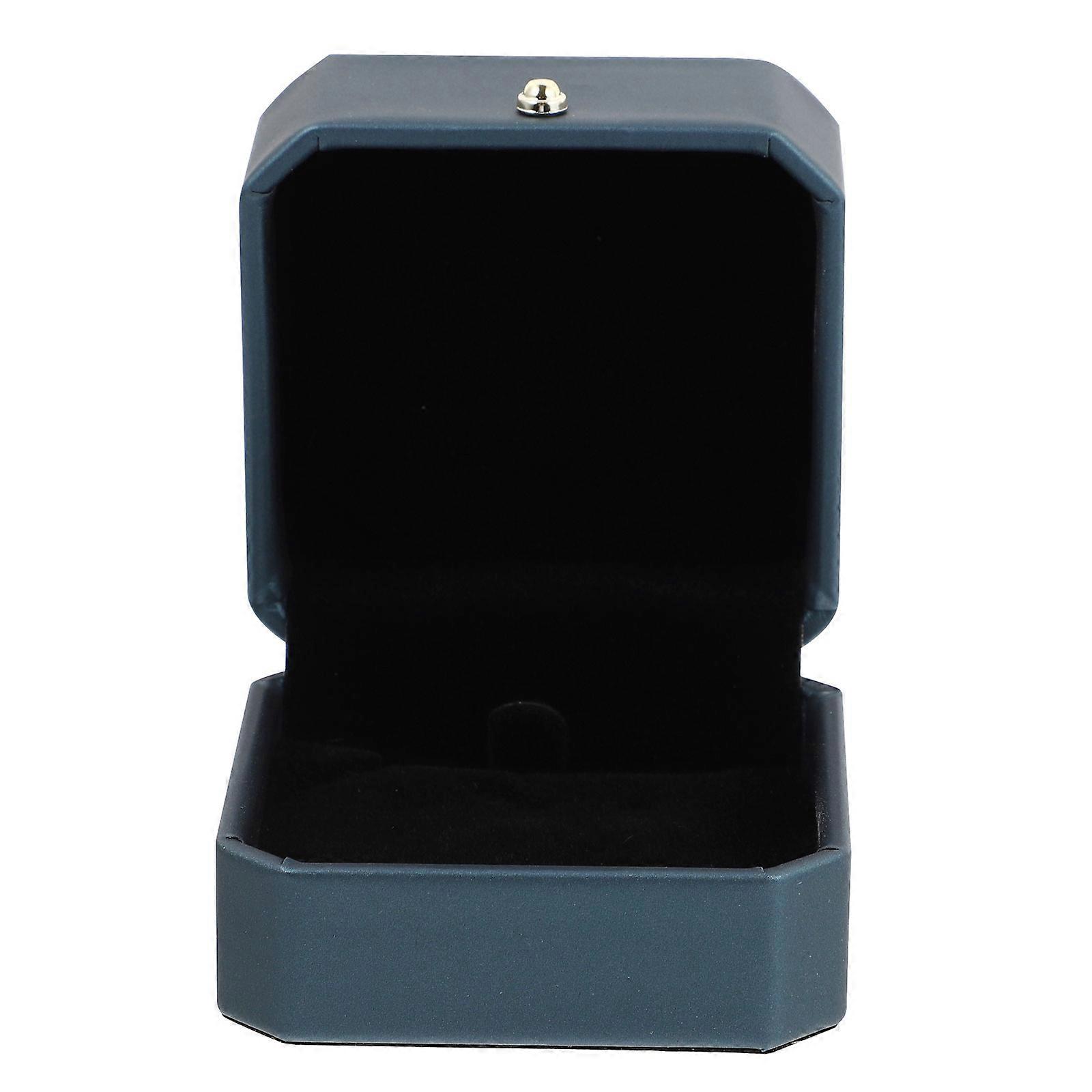 Navy Jewelry Storage Box With High-End Design Perfect For Storing Pendants On Special Events Such As Weddings 1Pc