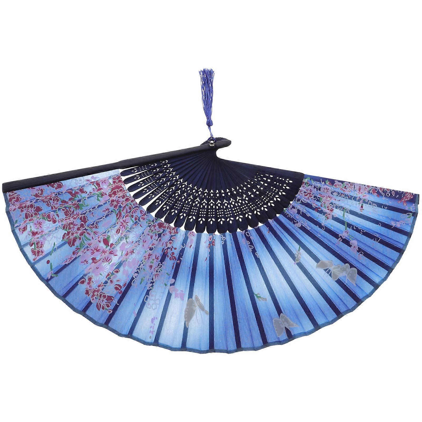 Here's a refined and marketable product description based on the title you provided:
**Vintage Chinese Style Folding Fan – Elegant Handheld Fan