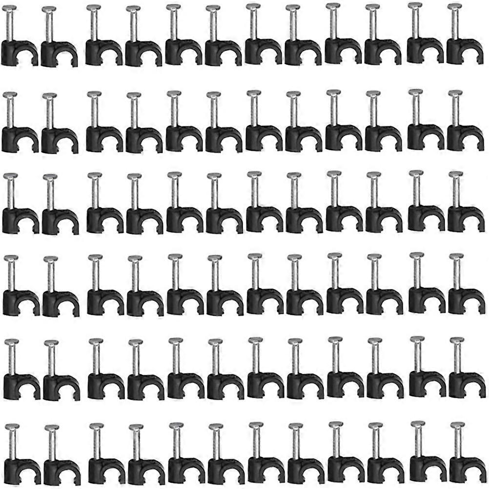 Wire Mounting Clips For And Ethernet Cables 1 Set Black Strong Clips With Optimal Fixing Cables Capacity