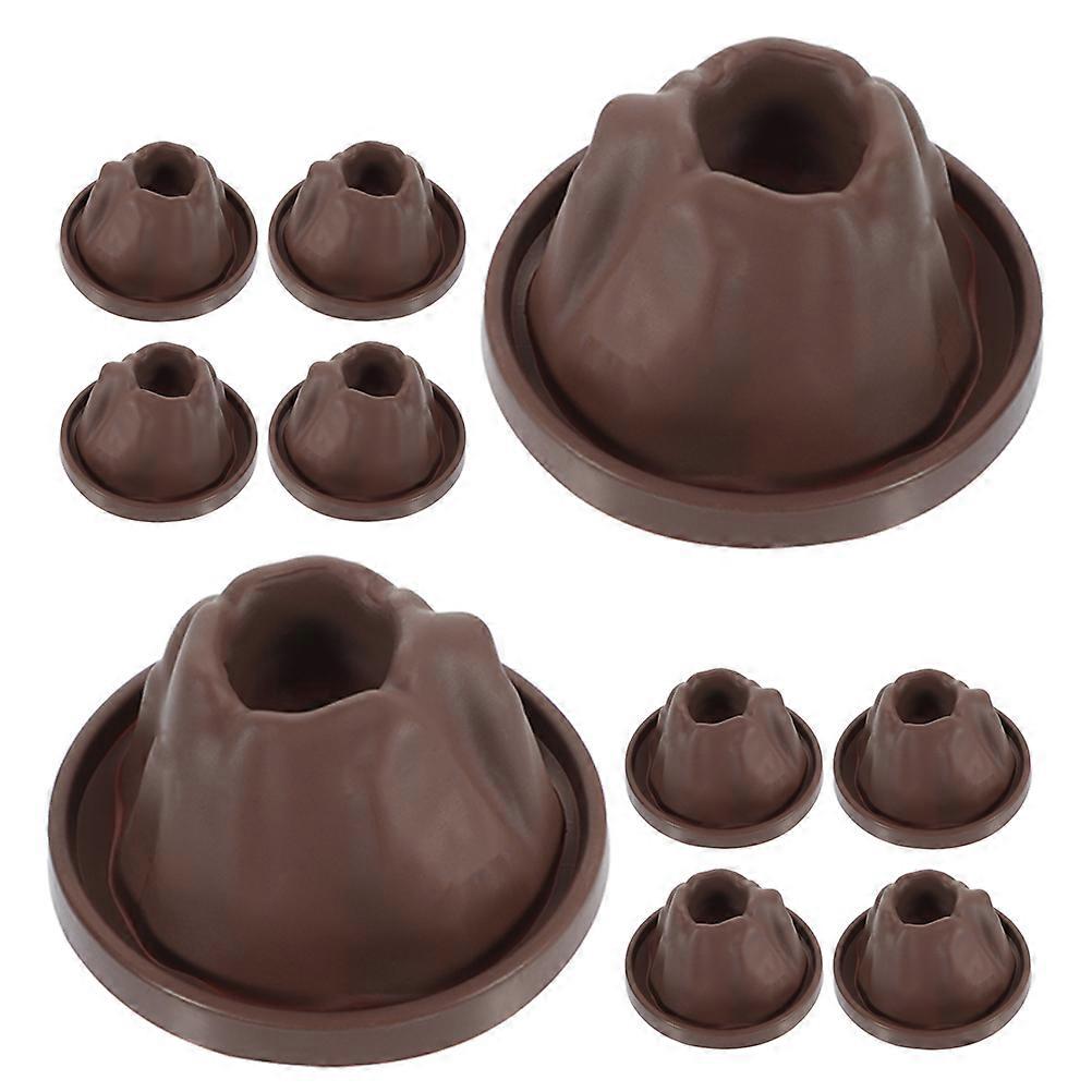 10pcs Volcano Model Shell DIY Educational Kit for Realistic Erupting Volcano Science Experiment – Fun & Hands On Learning for Kids